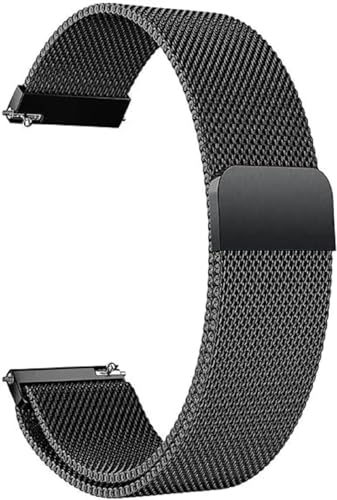 Image of 22 MM Strap, Compatible with Galaxy Watch 3 45mm /Sam-sung Galaxy Watch 46mm /Gear S3 Frontier /Classic Band, 22mm Stainless Steel, Metal Strap for Galaxy Watch 46mm Smartwatch