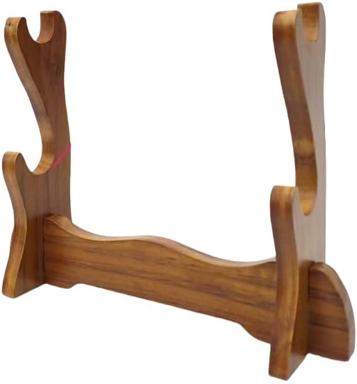 壁刀掛け 木製 日本刀 木刀 模造刀置き 組み立て簡単 三段用 刀掛け