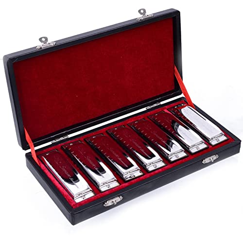 Harmonica 10 trous 20 ensembles d’Harmonica Blues 7 touches ensemble de tonalité de harpe cadeau de fête ensemble de… - Les Beatles, Paul McCartney, John Lennon, RIngo Starr, George Harrison Harmonica 10 trous 20 ensembles d'Harmonica Blues 7 touches ensemble de tonalité de harpe cadeau de fête ensemble de… – Image 7