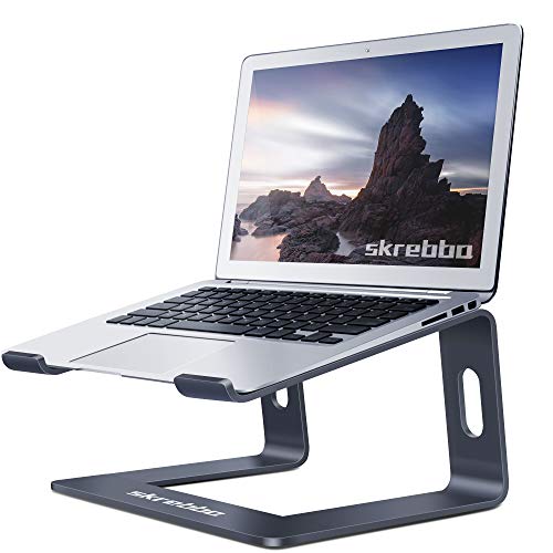 Image of Laptop Stand, Portable Ergonomic Computer Lifter Laptop Desktop Stand, Detachable Cooling Notebook MacBook Air Pro Riser Holder Stand for Dell, HP, Lenovo, Samsung More 10-15.6 inch Laptops