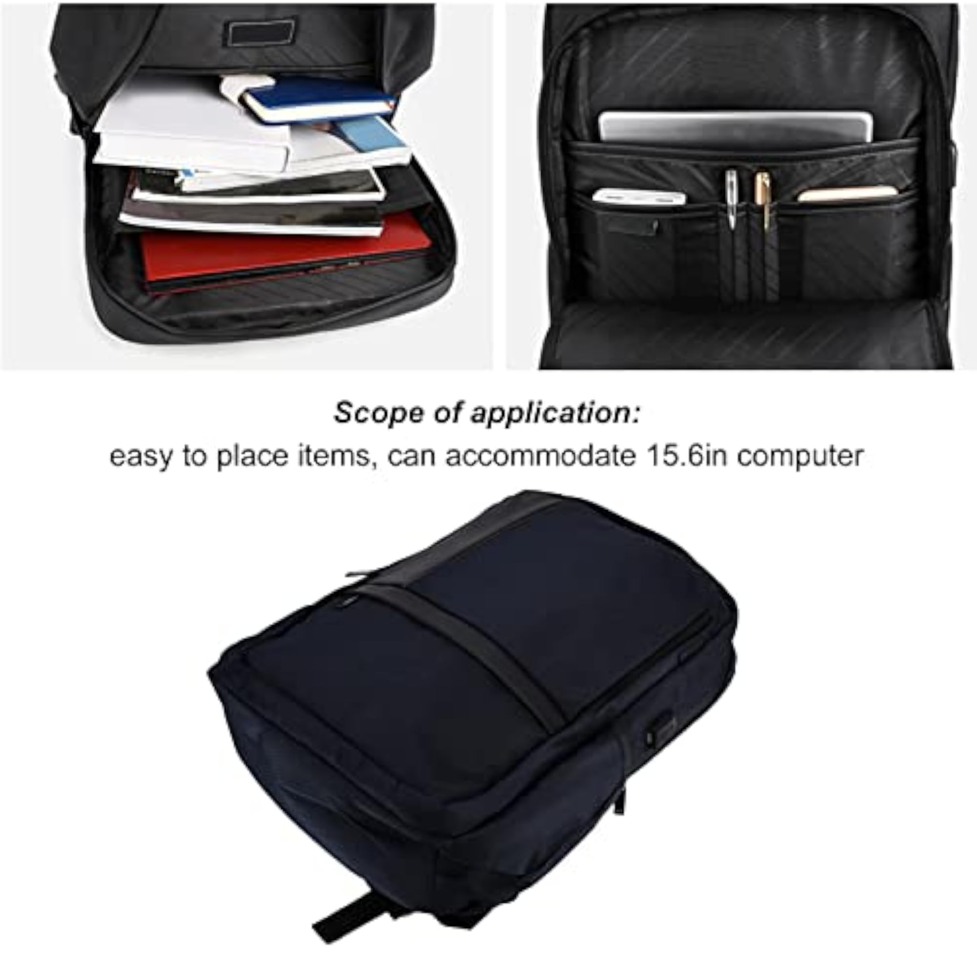 USB Interface Laptop Backpack for Camping and Shopping