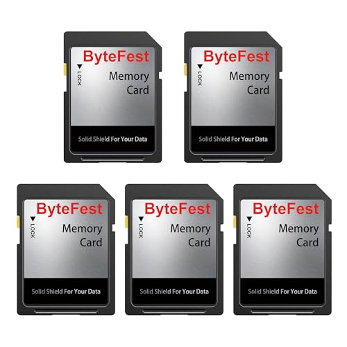 Carte mémoire 4Go classe 10 lot de 5 pour appareil photo et stockage de photos