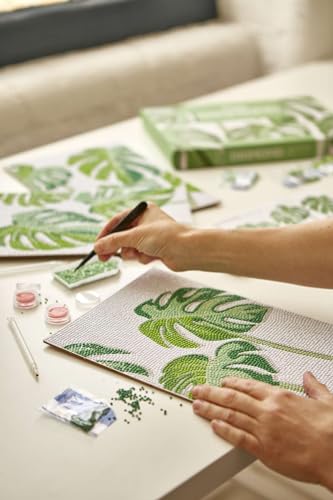 Dabble Diamond Painting Kits - Set of 3 Full Diamond Painting Kits for Adults with Canvas Frame Crystal Diamond Art - Image 3