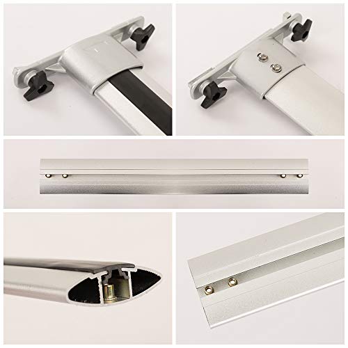TUNTROL OE Style Crossbars Roof Rack Replacement Fit for Toyota 4Runner 2010-2021 Aluminum Luggage Cargo Carrier,Silver - Thumbnail 5