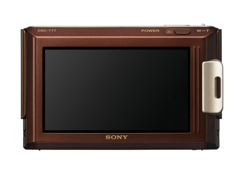 Sony Cybershot Dsc-T77 10Mp Digital Camera With 4X Optical Zoom With Super Steady Shot Image Stabilization (Brown) #TOP1