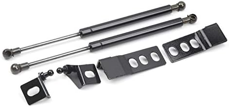 L2R for Toyota RAV4 (2019-2025) Hood Lift Suspension Struts Support Gas Black Hydraulic Jack Spring Stainless Steel Car Accessories 2 PCS