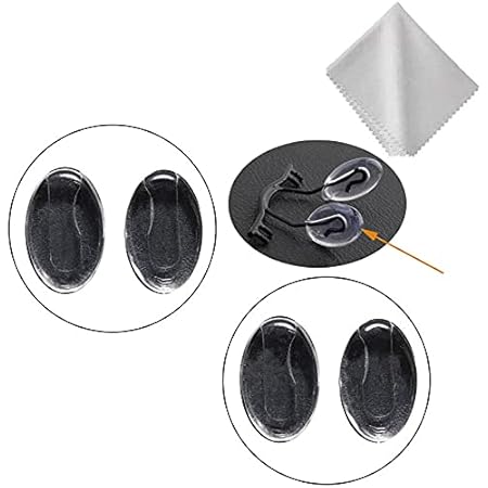Amazon Com Glasses Nose Pads Behline Eyeglass Nosepads For Rimless Frameless Glasses Eyeglasses Frames Replacement For Silhouette Eyeglasses Rimless Frames Eyewear Nose Pieces Plug In Slot In Nose Bridge Pads Health Household