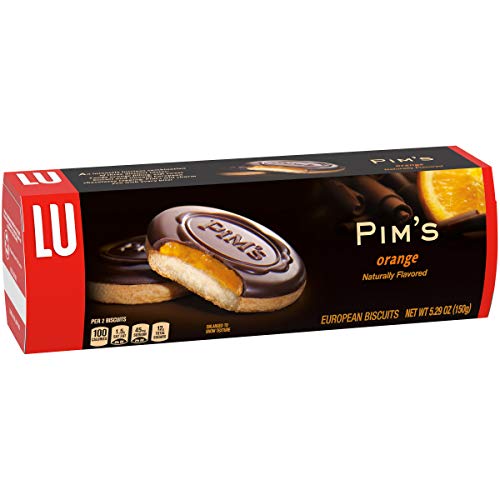 Lu Pims Orange European Biscuit Cookies, 5.29 Oz #TOP3