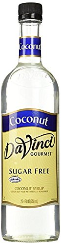 Image of DaVinci SUGAR FREE Coconut Syrup w /Splenda 750 mL