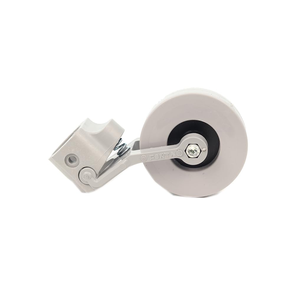 KIT DE RUEDAS TRASERAS PARA ANDADOR (ADAPTABLE A TUBOS DE 22, 25, 30 MM)