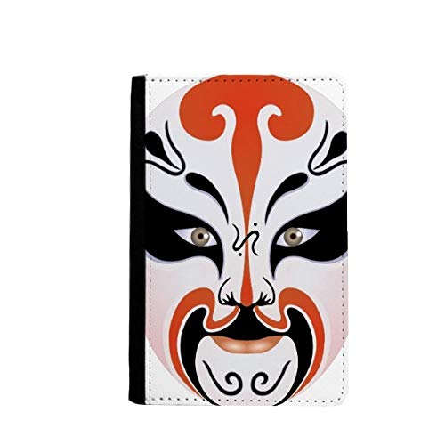 Peking Opéra masque protège-passeport pour sécuriser et identifier vos documents