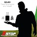 Xstop - BA80 - Energizador para valla eléctrica alimentado por batería de...