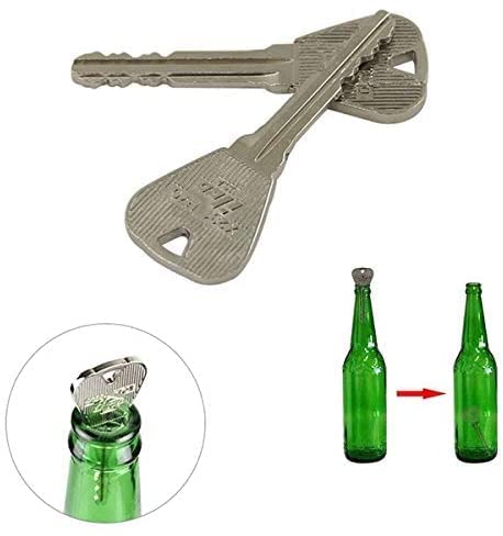 SUMAG Magic Trick Toy Folding Key Thru Bottle Ring Penetration