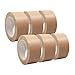 Produktbild Papierklebeband | Papierpackband | Papierband | Papier Klebeband | Ökologisch & nachhaltig, 50mm x 50m, braun, Menge:6