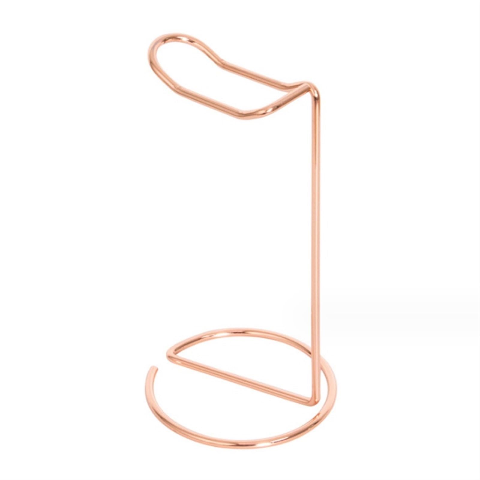 Soporte para Auriculares Soporte De Metal para Auriculares Soporte De Soporte para Auriculares Inalámbrico Soporte para Soporte De Exhibición De Auriculares Soporte Cascos(Rose Gold)