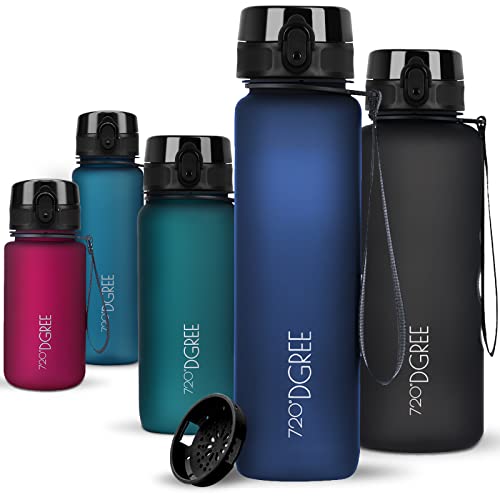Image of 720DGREE Water Bottle Kids 500ml inchuberBottle inch +Fruit-Sieve softTouch - Water Bottle BPA-Free, Leakproof, Reusable - Drinking Bottle, Sports Bottle Light, Small for Kids, School, Boy, Girl, Sport