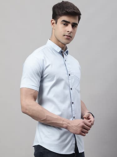 Image of Majestic Man Men's Cotton Slim Fit Shirt