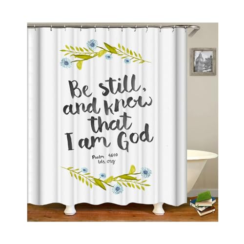 Rideau de douche en tissu polyester imperméable 150 x 200 cm blanc - 2