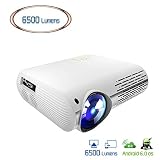 Admite la proyección HD de entrada 1080P, equipada con pantalla TFT de matriz activa RGB TFT de 5,8 pulgadas, resolución física hasta 1920X1080P imagen más clara