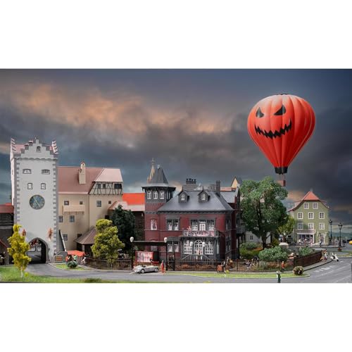 Écartement H0 Kit d'action Halloween FALLER pour animer vos soirées de modélisme
