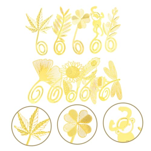 Signet esthétique feuilles creuses fleur : décor rétro métal