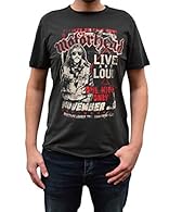Officially licensed Amplified merchandise Crew Neck/Short sleeves combination Slim fitting, we always advise to go up a size Cool vintage poster tour print 100% Cotton
