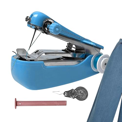 Máquina De Coser Manual - Mini Máquina De Coser Eléctrica | Mini Maquina De Cose Con Puntada Rápida Para Principiantes | Juego De Equipos De Costura Portátil (incluye Varilla Roscada Y Enhebrador De Máquina De Coser Manual - Mini Máquina De Coser Eléctrica | Mini Maquina De Cose Con Puntada Rápida Para Principiantes | Juego De Equipos De Costura Portátil (incluye Varilla Roscada Y Enhebrador De