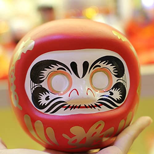 NUOBESTY Cofrinho Boneco Daruma Em Miniatura Pequena Boneco Daruma Da Sorte Potes Para Guardar Moeda