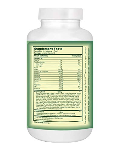 image for Energy Essentials Catie's Organic Greens - Vegan, NON-GMO - 45 Ingredi
