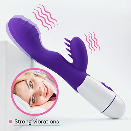 Rabbit vibrator: Sexspielzeug für frauen Vibrator klitoris Vibratoren mit klitorisstimulation Vibrator für frauen extrem sex Rabbit vibro g punkt Vibrator klitoris Vibration für frauen W36-6 – Bild 4