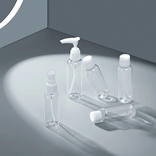 Flacon Voyage Avion 100Ml : KEYRI Kit Voyage Avion Bouteille Cosmetique 100ml Flacon Étanche et... – Image 5