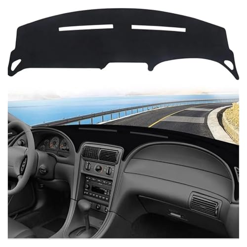 Tapis couverture tableau de bord voiture Mustang 1998-2004 premium