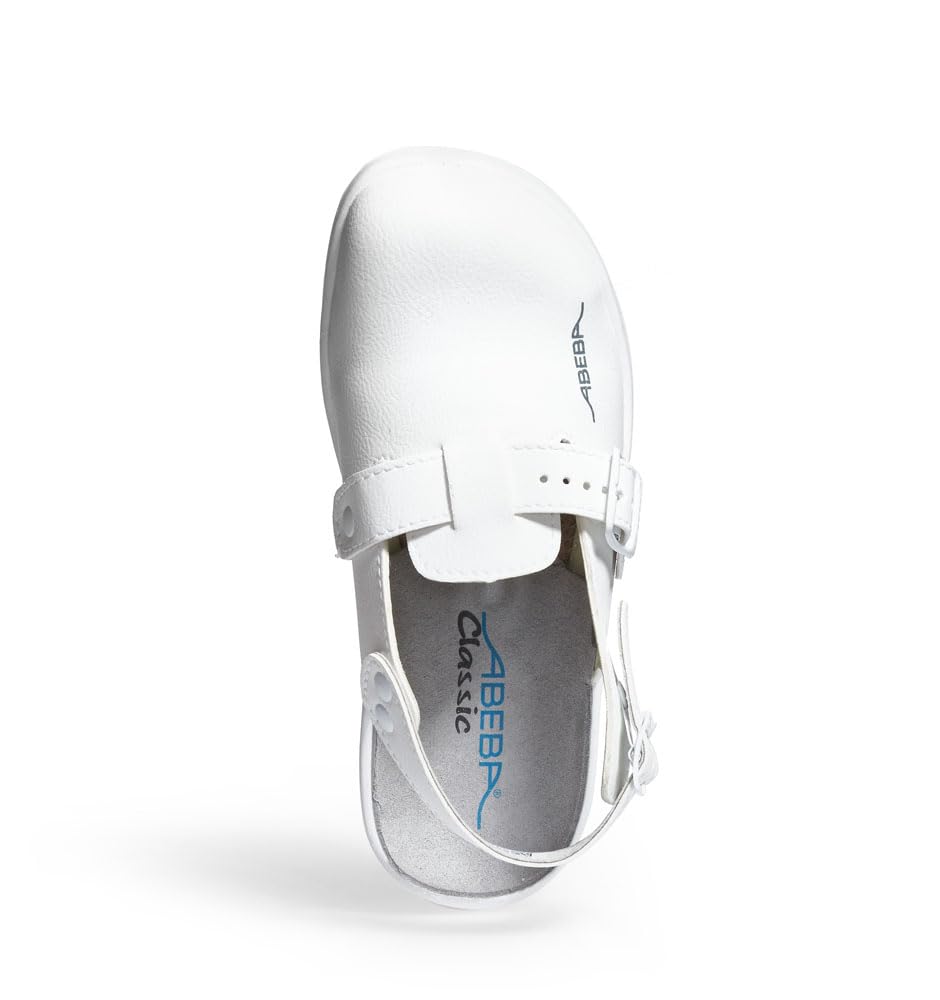 Abeba - Calzado de protección para Hombre Blanco Blanco 36 EU