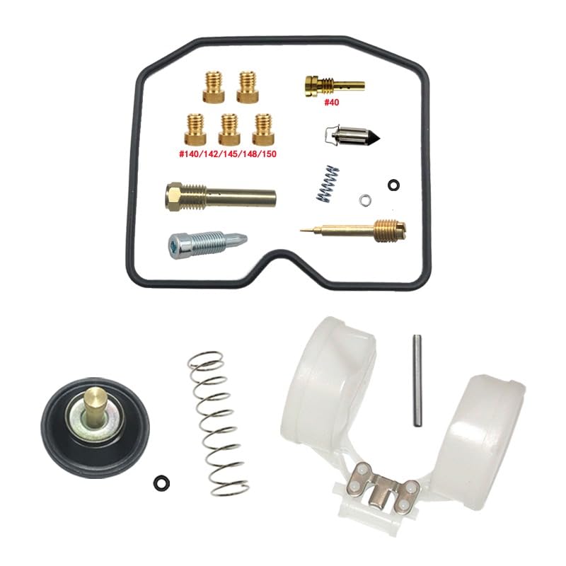 Kit réparation carburateur KLR650 1989-2008 avec flotteur et joints nitrile