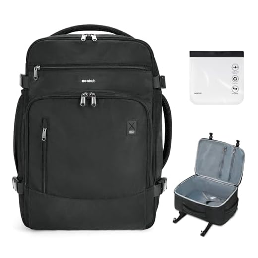 ECOHUB Sustainable Travel Backpack for Men