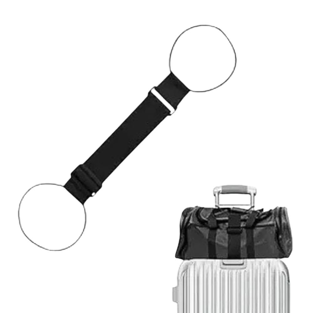 Prostuff.in® Elastic Luggage Straps for Suitcases, Suitcase Belts, Adjustable Luggage Straps, Travel Packing Straps, Portable Travel Suitcase Accessory (Multicolour) 1pcs