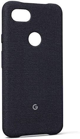 Google Pixel Case for Pixel 3a XL - Protective Phone Cover with Tailored Fabric and Active Edge Compatible - Official Google Pixel Cover - Carbon