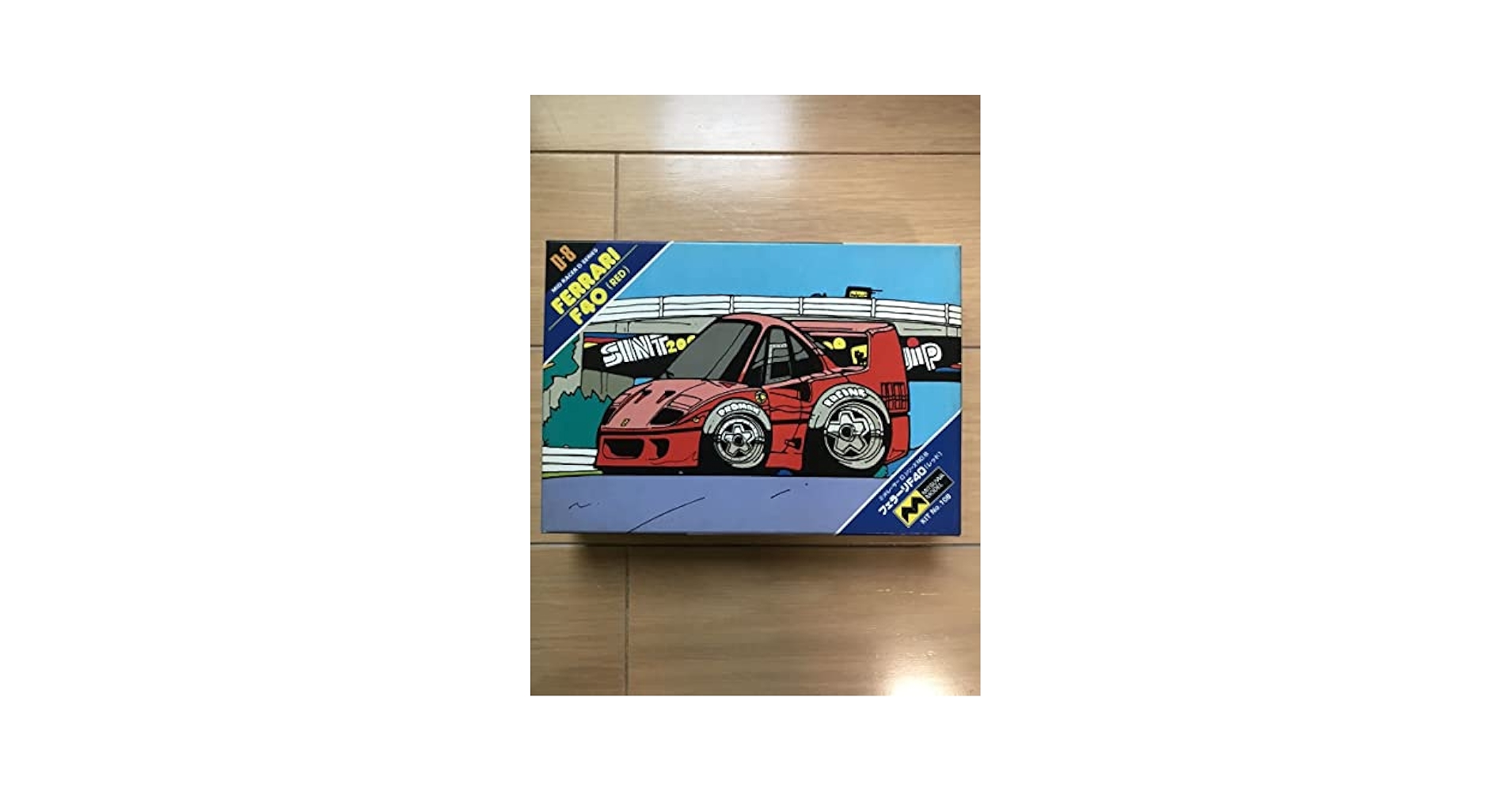 ミツワ　ミッドレーサー　フェラーリ　F40　プラモデル ミツワ ミッドレーサー フェラーリ F40 プラモデル - メルカリ