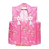 【被布】初節句祝着：桜金彩被布スタンド付【御祝着】