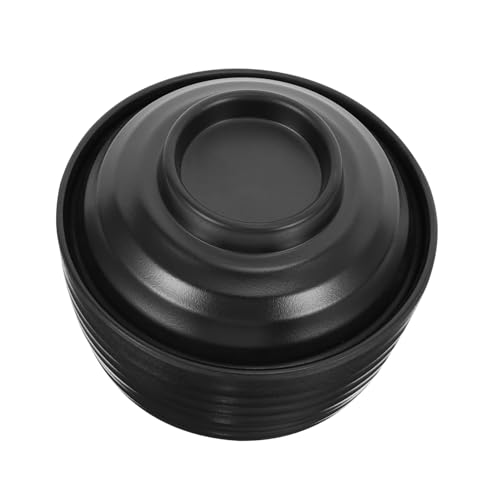 MUELODSIC 密?製日式味噌汁ボウル 蓋付き ラーメン用 食器 耐熱 衝撃に強い ホームパーティー和風キッチン用