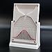 Galton Board, Desk Probability Demonstration Model with Bell Curve, Physics Lab Teaching Tool, Probability Demonstration Model, for School Laboratory Teaching and Random Distribution