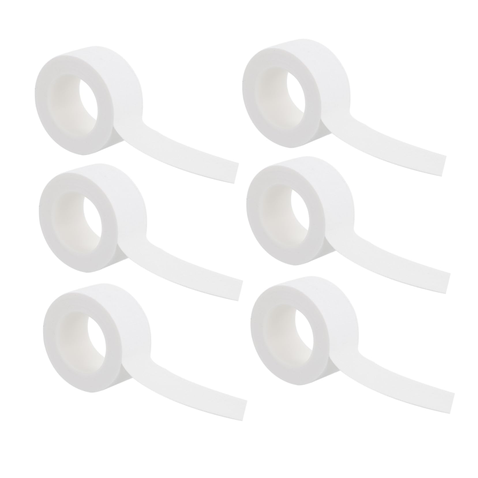 NOLITOY Tape First Aid 6 Rolls Breathable Cotton Tape Athletic Dressing Bandage