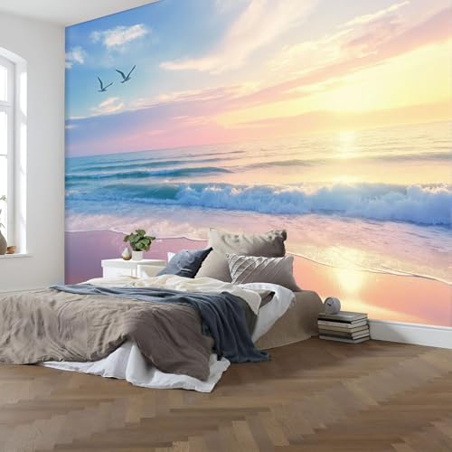 Fresque Murale Intissée Côte Naturelle Haute Définition Grand Format 400x280
