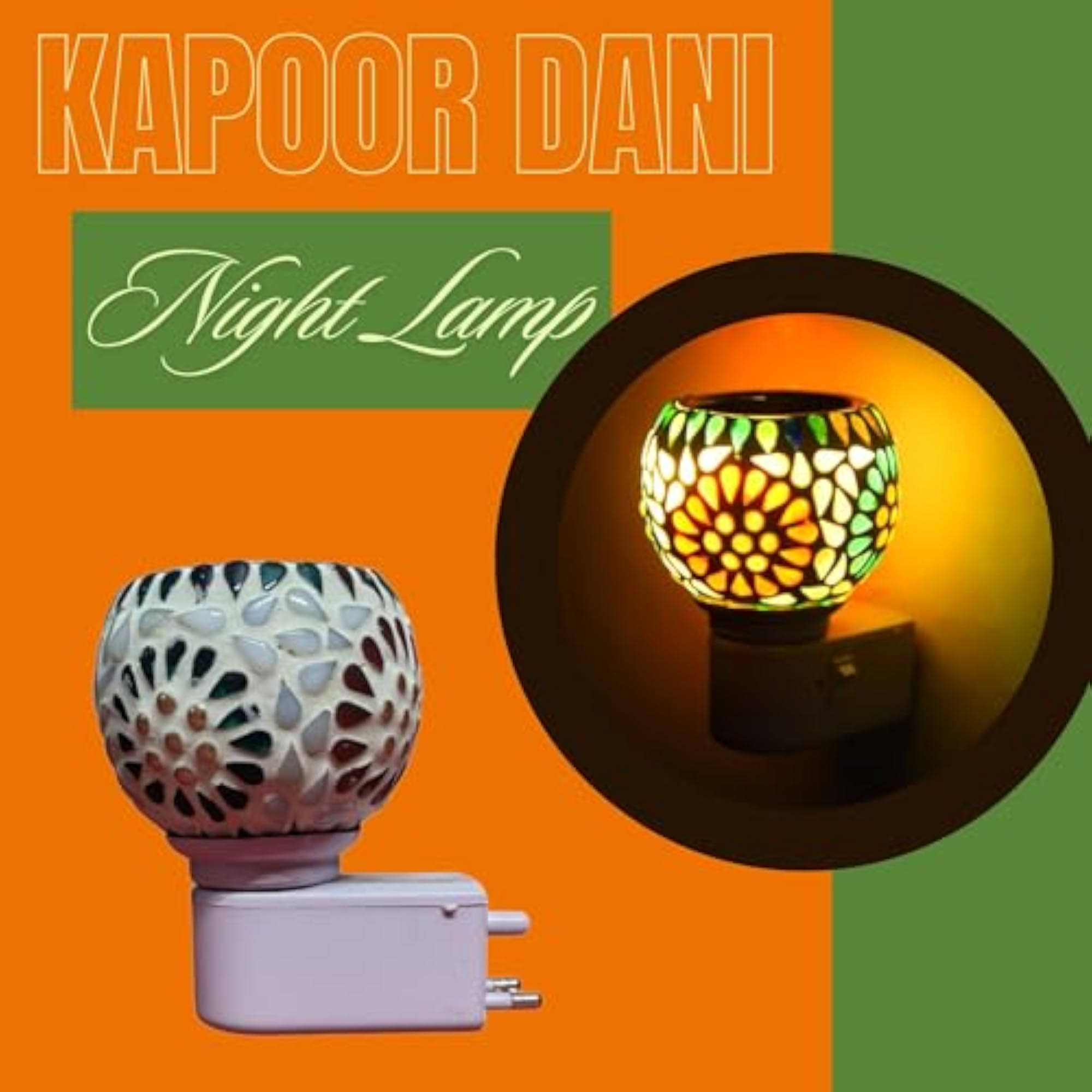 Ceramic Aroma Camphor Diffuser Burner, Electric