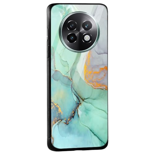 COLORflow Realme 13 Plus 5G Green Marble Case - Image 3
