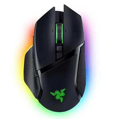 Basilisk V3 Pro – Kabellose Gaming-Maus (Razer HyperScroll Tilt Wheel, Focus Pro 30K Optischer Sensor, HyperSpeed…