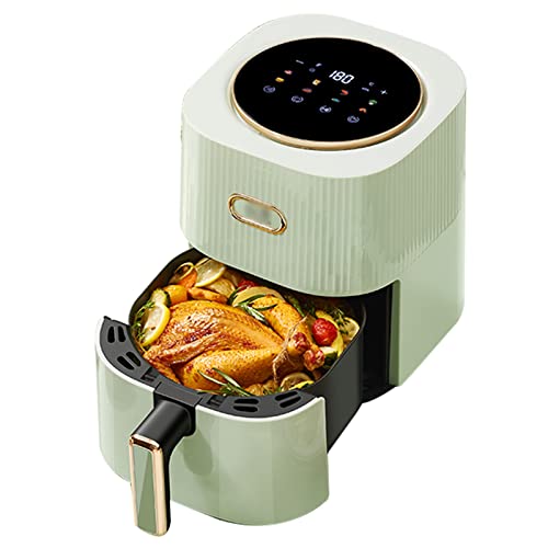 Low-fat Air Fryer Large-capacity Oil-free Air Fryer 4.7L Touch-screen Air Fryer Home Smart Oven With 8 Menus (Color : White, Size : 4.7L) Double the comfort hopeful Comfortable anniversary
