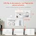 Imagen de VEVOR Kit de Combinación de Tablero Perforado de Plástico de 280 x 280 x 12 mm 4 Paneles