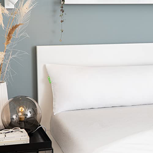 Hochwertiges Seitenschläferkissen - Langes Kissen für Seitenschläfer - Body Pillow - Körperkissen für Erwachsene mit Mikrofaser-Füllung (40 x 145 cm lang) - Ökotex - Schlafkissen Waschbar – Bild 3