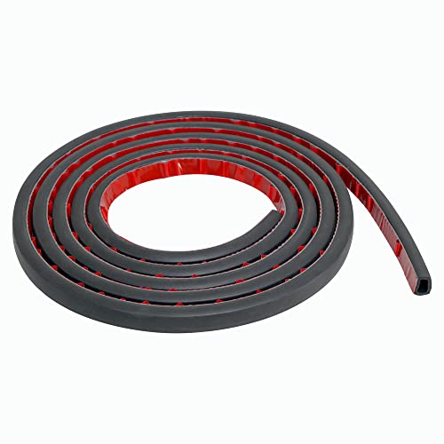 SWESGI 1 Pair Rubber Seal Gasket Weather Strip Fits for Harley Saddlebag Road King Road Glide Street Glide Electra Glide Ultra Limited 2014-Later